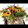 Коробка с цветами Солнышко